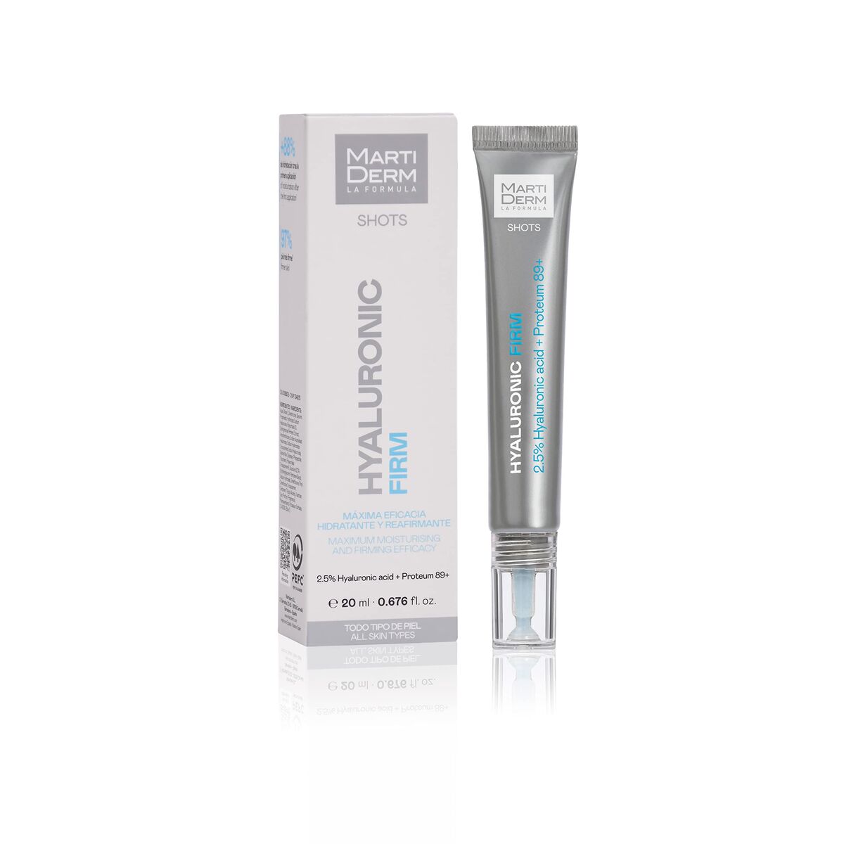 Siero Viso con Acido Ialuronico Martiderm SHOTS 20 ml